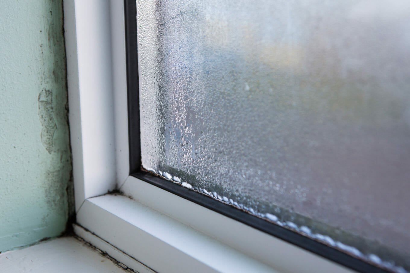 water damage around windows needed spring home maintenance