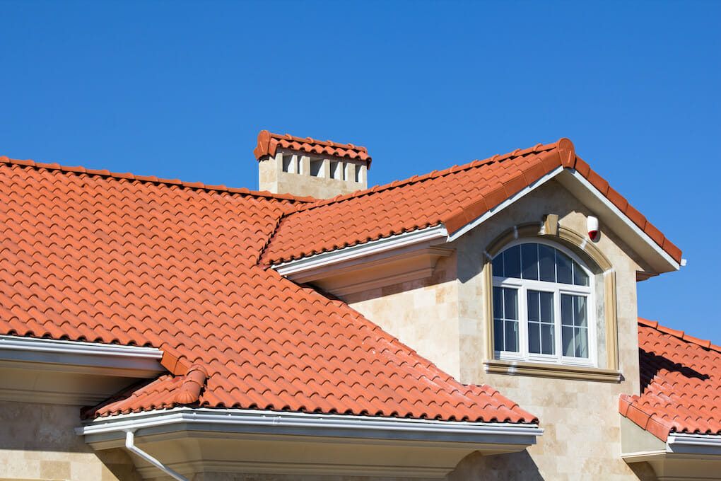 clay tile roofing materials house