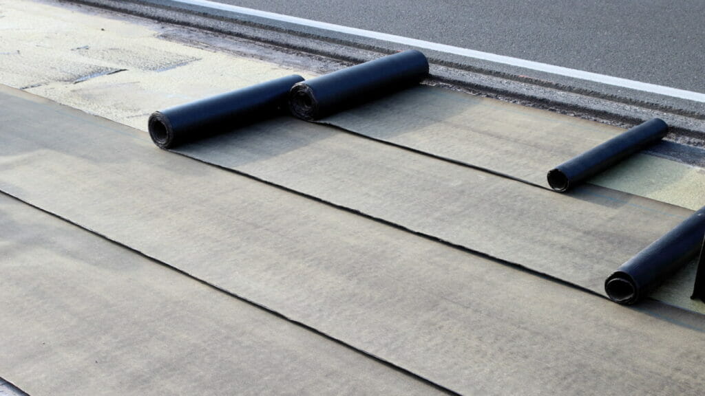 flat roof materials rolls of roofing