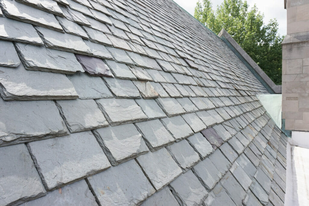 how long does a slate roof last side of roof